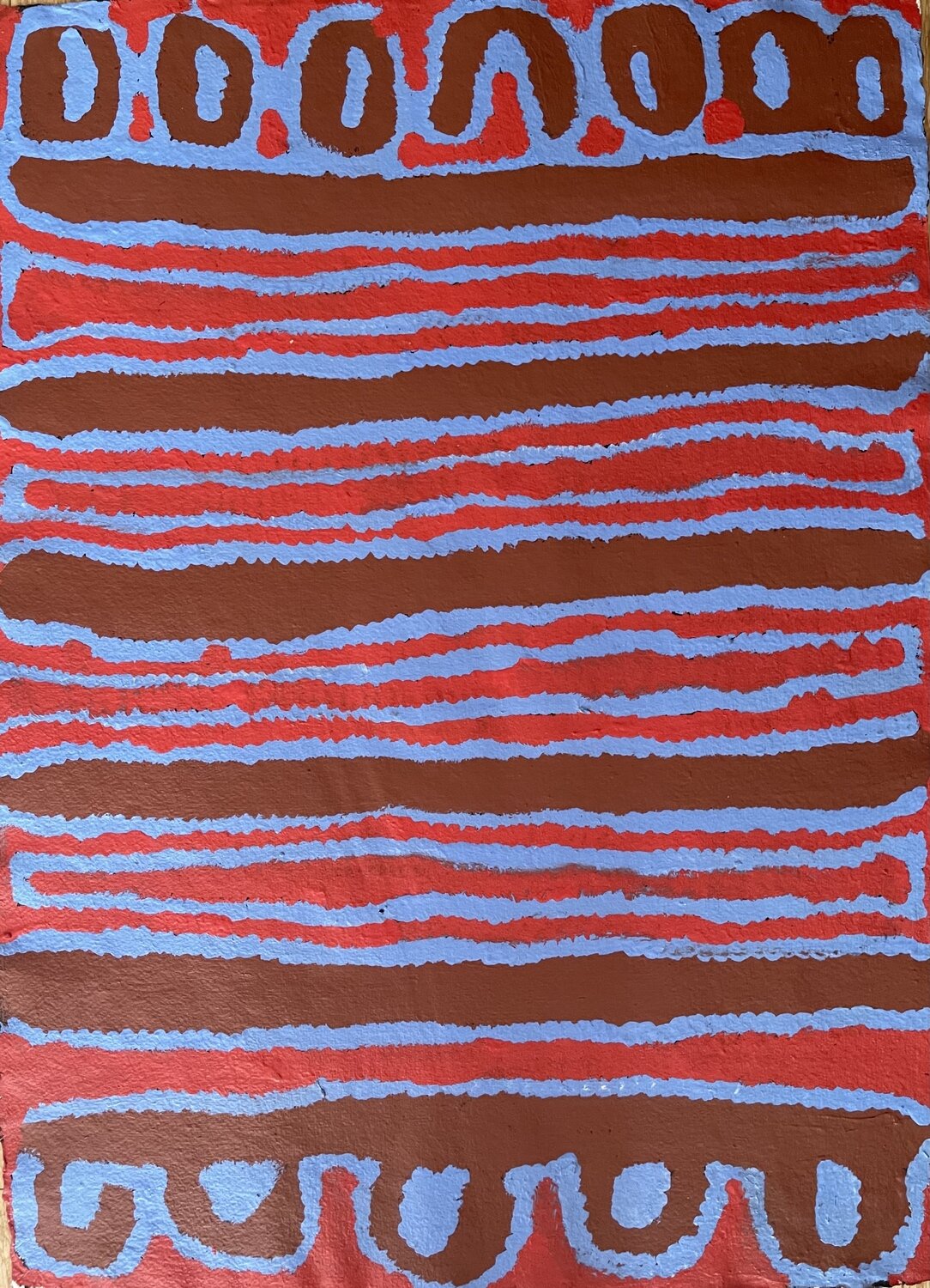 Tali Tali Dreaming by Alice Nampitjinpa, Arches Paper, 55x76cm WOP20
