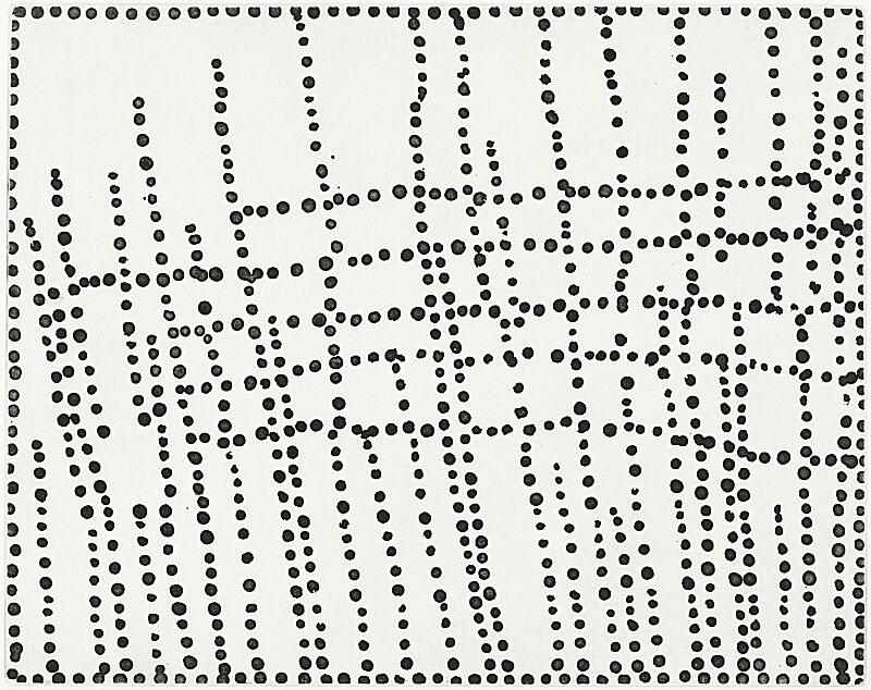 Salt etching by Dorothy Napangardi DN-4.2