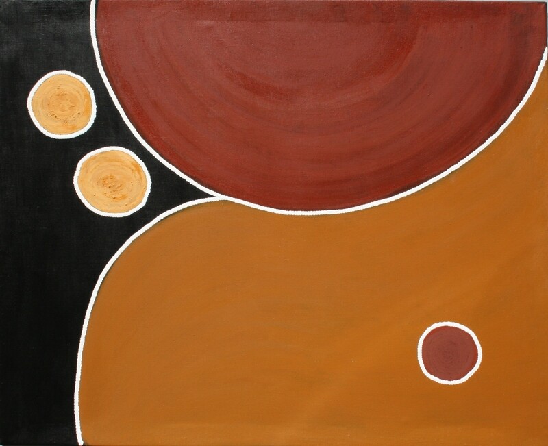 Kings Canyon by Vincent Forrester, 152x122cm