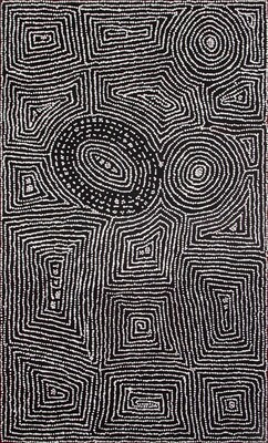 Tingari Cycle (2006) by Barney Campbell Tjakamarra 152x91cm CAT 9462BC