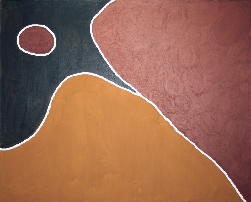 Uluru & Kata Juta by Vincent Forrester, 152x122cm