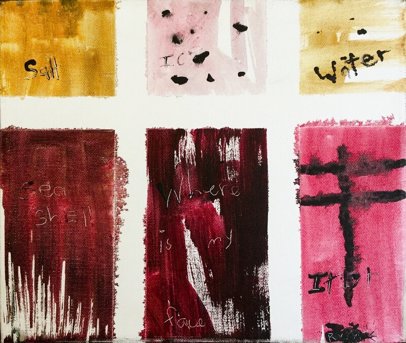 Stamps of Consciousness series by Rusiate Lali 25x30cm Cat 14344RL