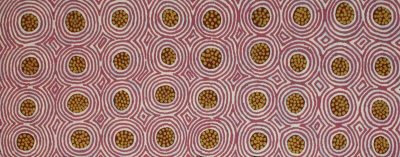 Bush Seeds 2000 by  Abie Kemarre Loy 130x51cm