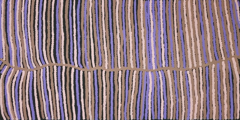 Awelye for Bush Medicine Leaves 2002 by Abie Kemarre Loy 122x61cm 7349AL