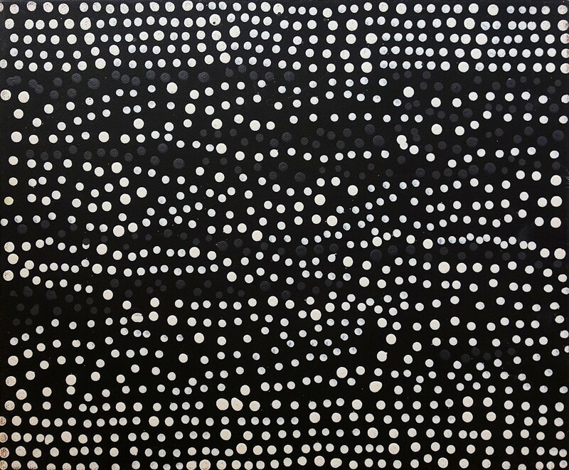 Pirlinyanu Dreaming by Julie Nangala Robertson 25x30cm