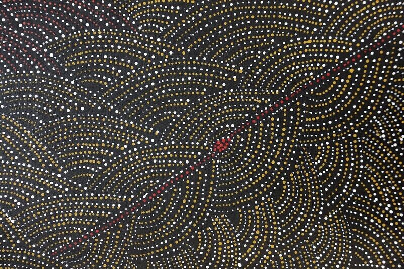 Amwekety (Bush Plum in Winter) by Gracie Morton 152x92cm 6558GM