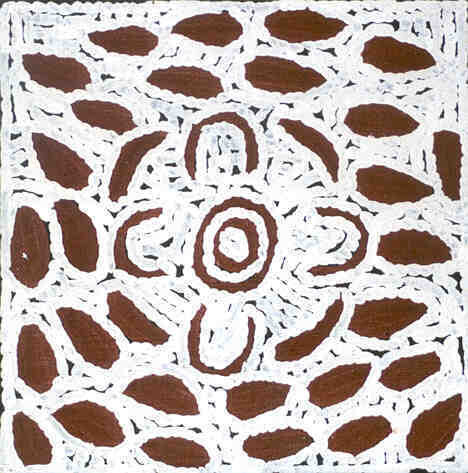 Minyma Tingari (41x41cm)  by Barbara Reid