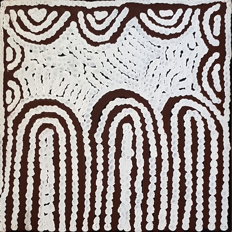 Sandhill Country, 2000 (41x41cm) by Barbara Reid 5227BR