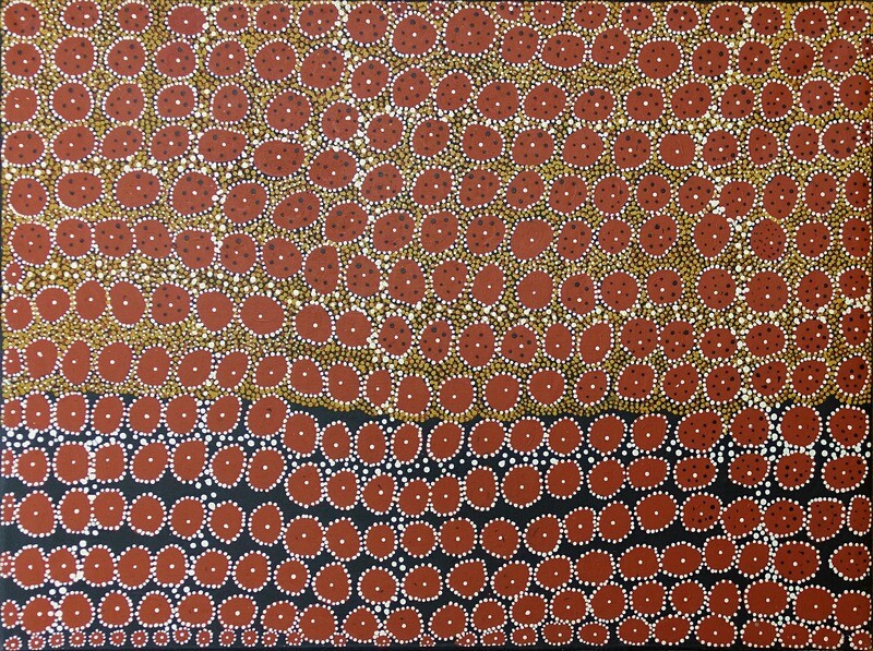 Jungunpa (Marsupial Mouse) 2005 by Polly Napangardi Watson 91x122cm 6092PWN