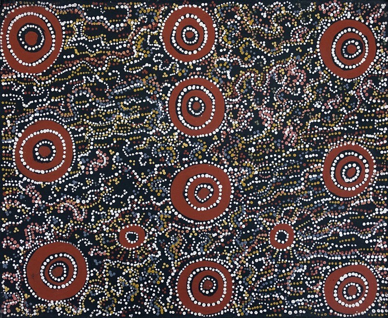 Mina Mina, 1999 by Dorothy Napangardi 41x51cm 3334DN