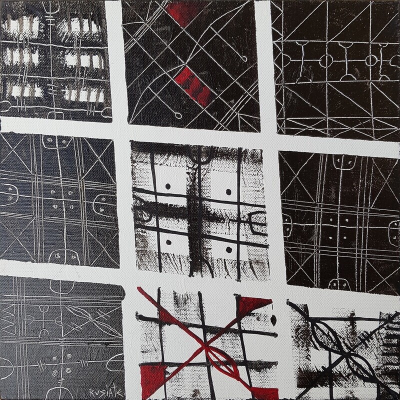 Protection Series (2006) by Rusiate Lali 30x30cm Cat 10347RL