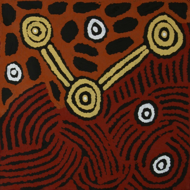 Minyma Tingari by  Elizabeth Marks Nakamarra 61x61cm 6330EM