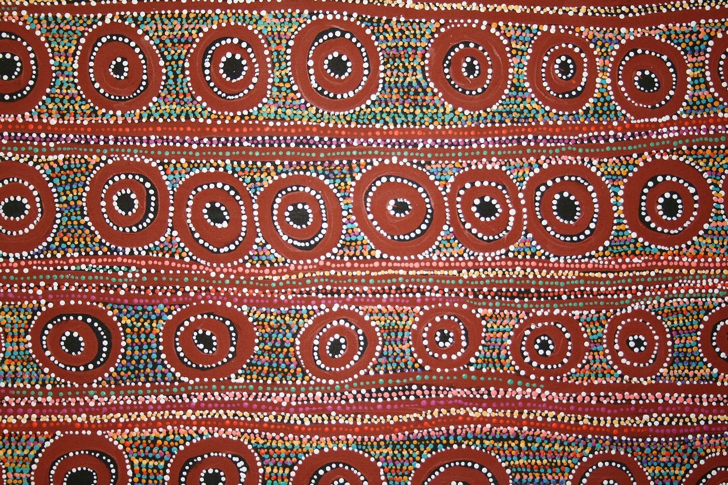 Beyond Mina Mina - Bilby Dreaming by Dorothy Napangardi, 244x168cm 9755DN