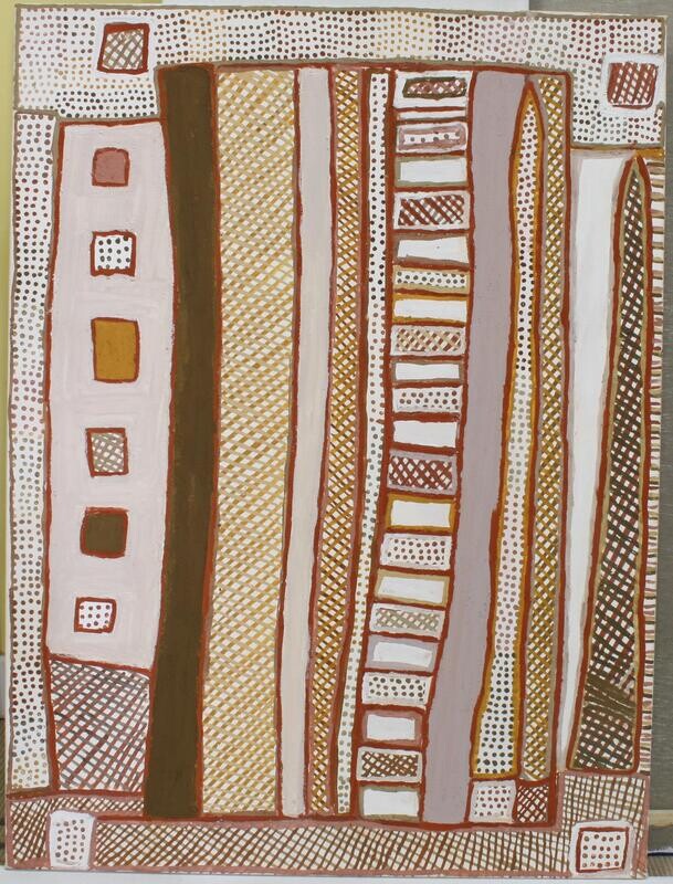 Jilamara, 2008 by  Jean Baptiste Apuatimi 120x90cm, Cat 13711JB