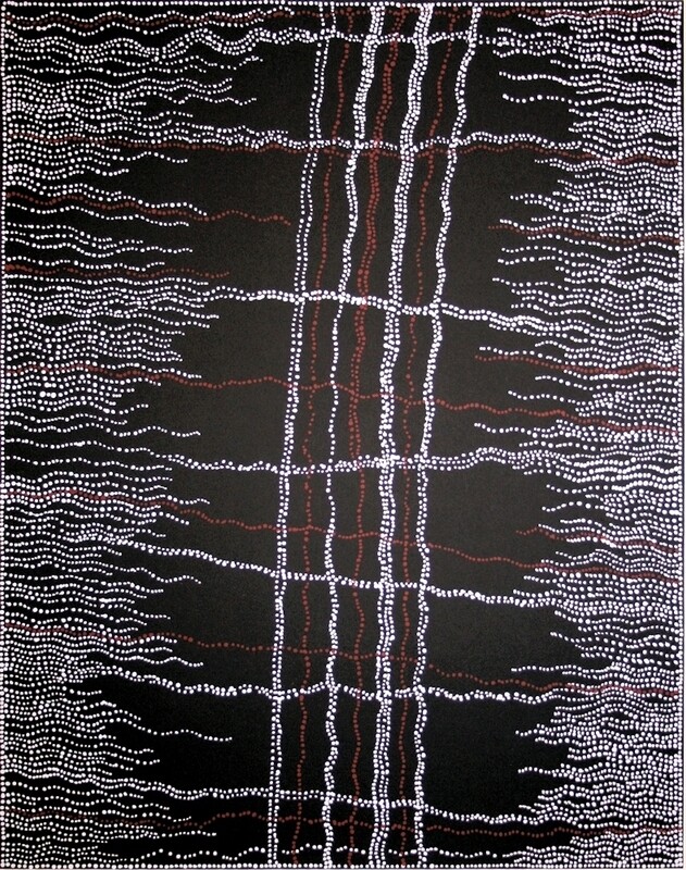Memories of Country  by Dorothy Napangardi screenprint DN-24