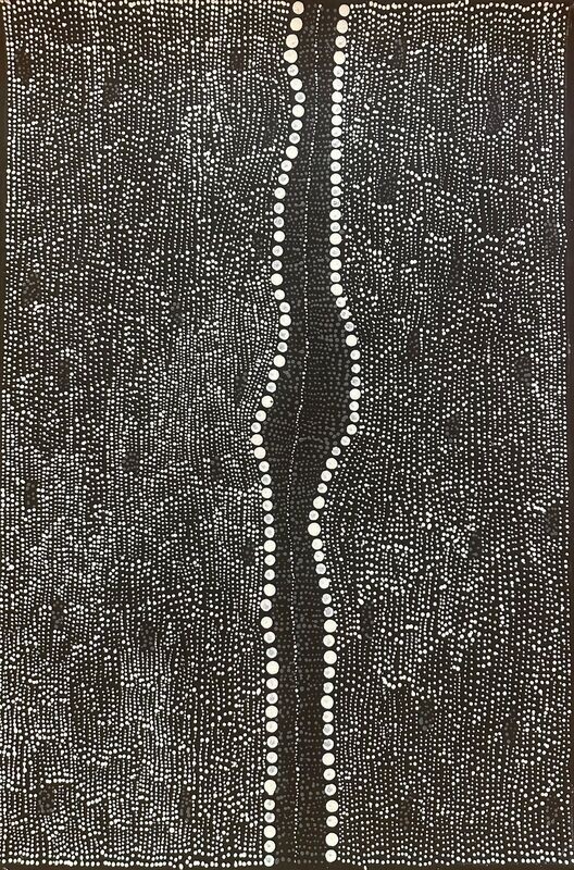 Pirlinyanu 2011 by Julie Nangala Robertson 51x76cm