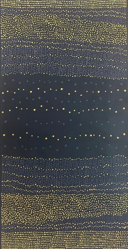 Pirlinyanu by Julie Nangala Robertson, 122x61cm
