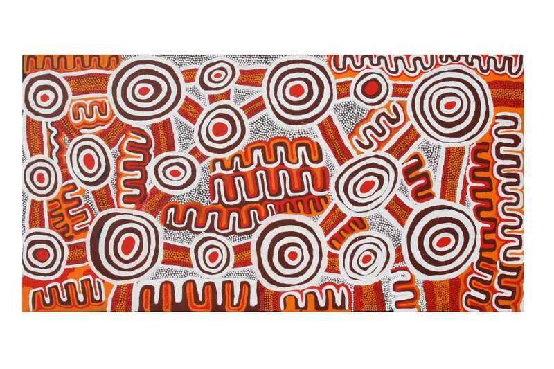 Kuniya, 2007 by Andrew Mitchell 152x76cm