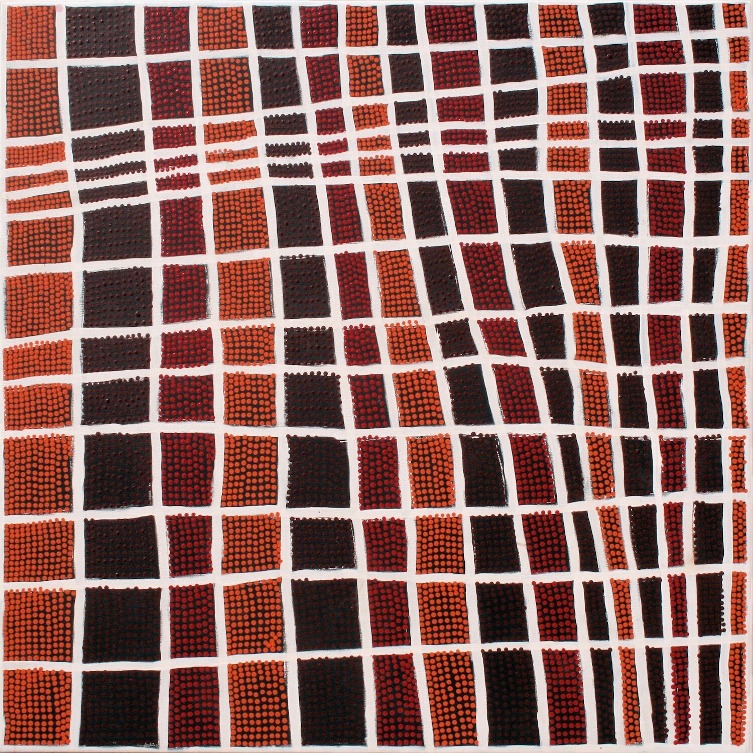 Kulkurda 2007 by Adam Butler 122x122cm Cat 9985AB