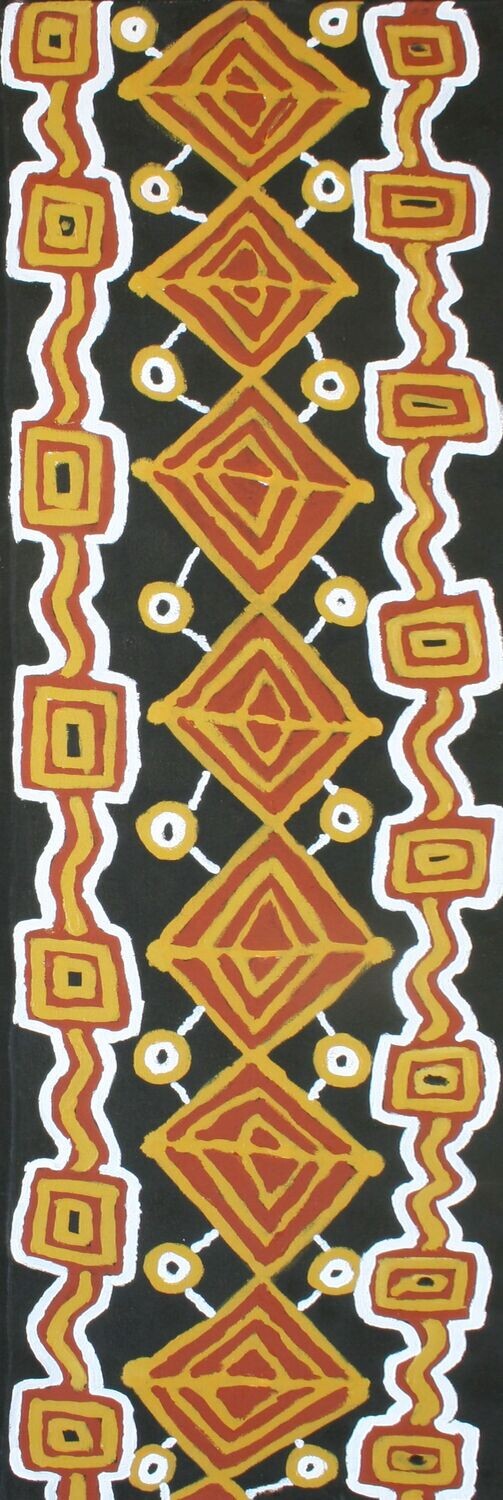 Ngaturn 2008, by Winston Mitchell 152x51cm