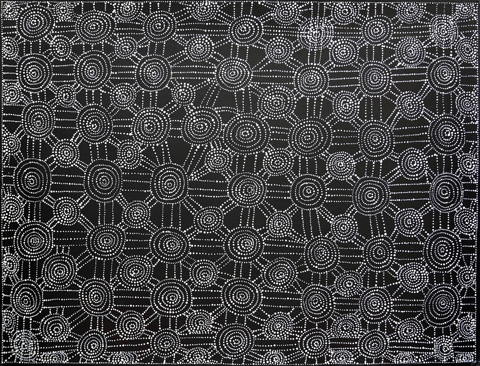 Tingari 2004 by Dorothy Napangardi,  92x122cm 8053DN