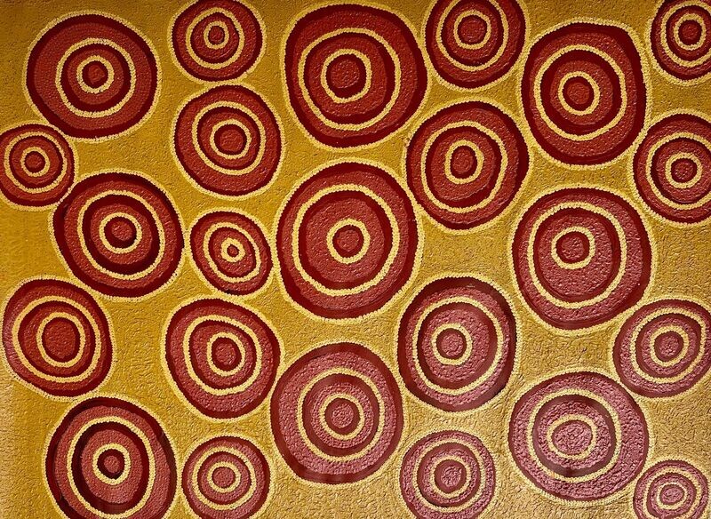 Untitled by Pantjiti McKenzie OAM, 89x118cm