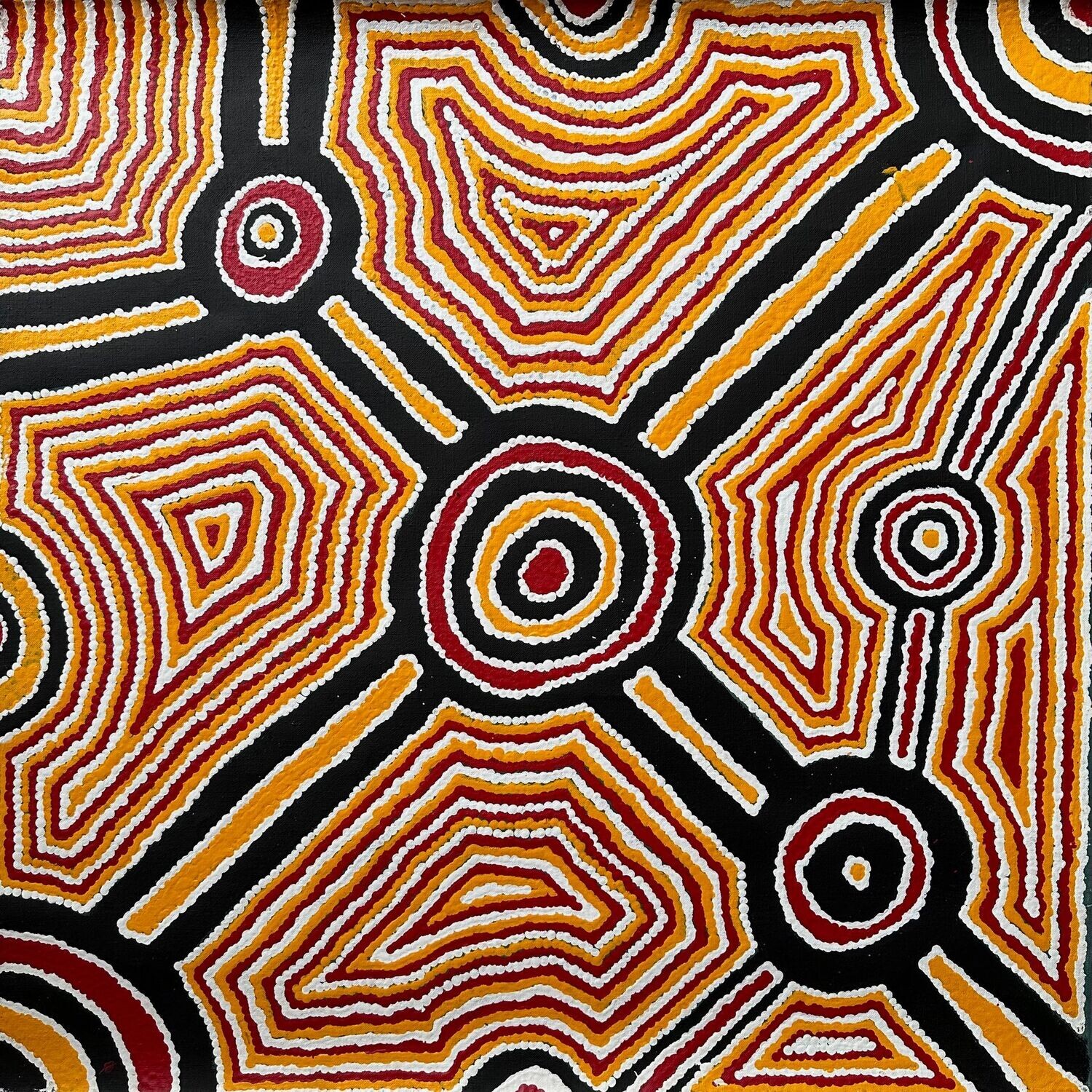 Punkupirri 2008, by Melissa Butler 76x76cm Cat 13644MB