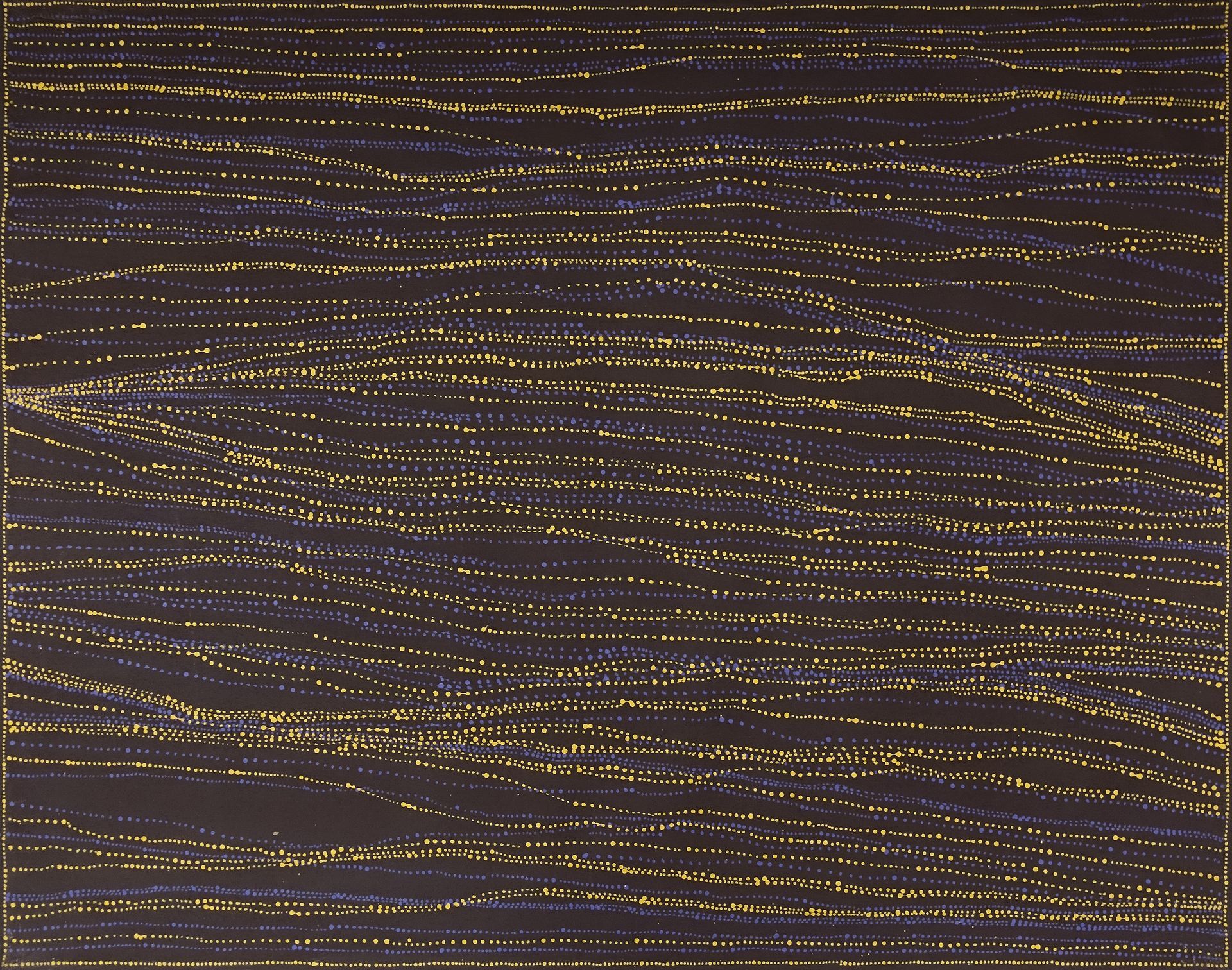 Sandhills of Mina Mina by Dorothy Napangardi, 122x91cm 13704DN