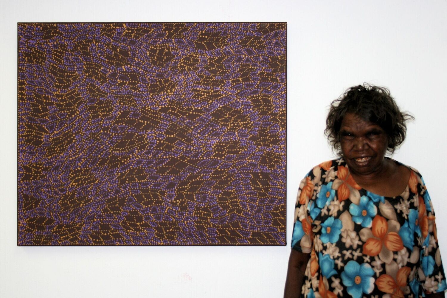 Karntakurlangu Jukurrpa, 2008 by Dorothy Napangardi 76x91cm 13807DN