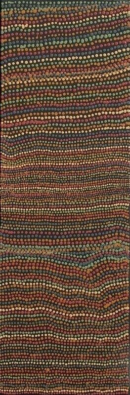 Jungunpa (Marsupial Mouse) 2003 by Polly Napangardi Watson 91x31cm