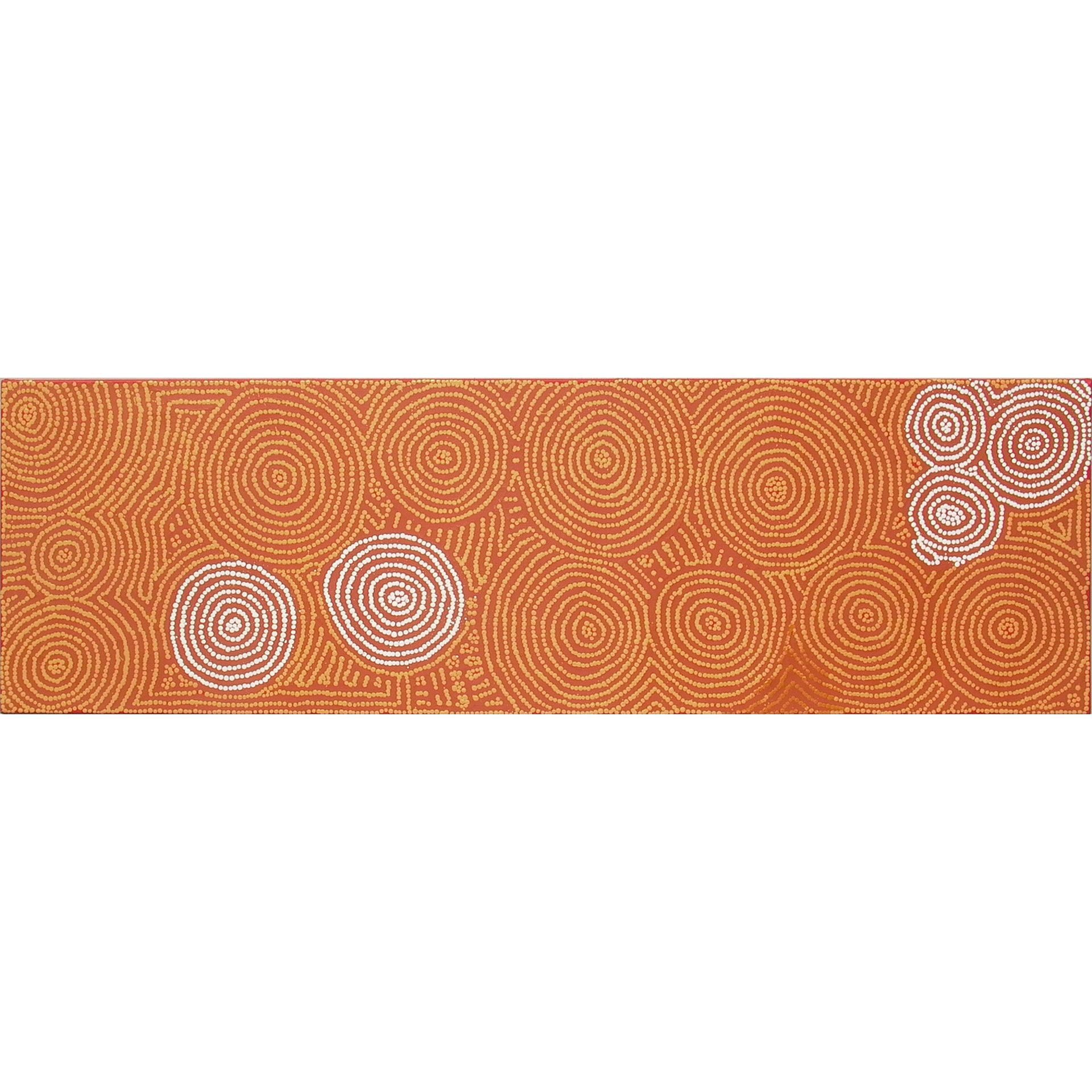 Tingari Cycle  by Barney Campbell Tjakamarra 61x198cm 9348BC