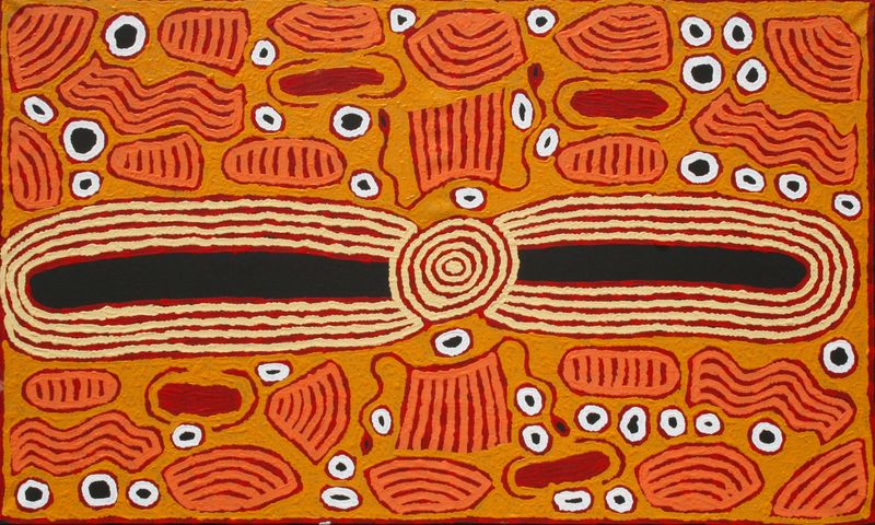 Grandmother Dreaming 2007 by Barbara Reid 152x91cm 13132BR