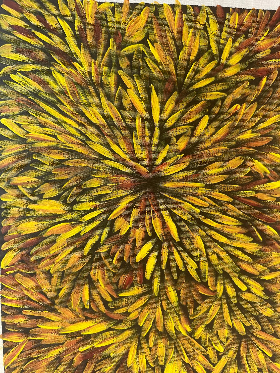 Bush Leaf Medicine by Margaret Scobie, 32x42cm FJ478