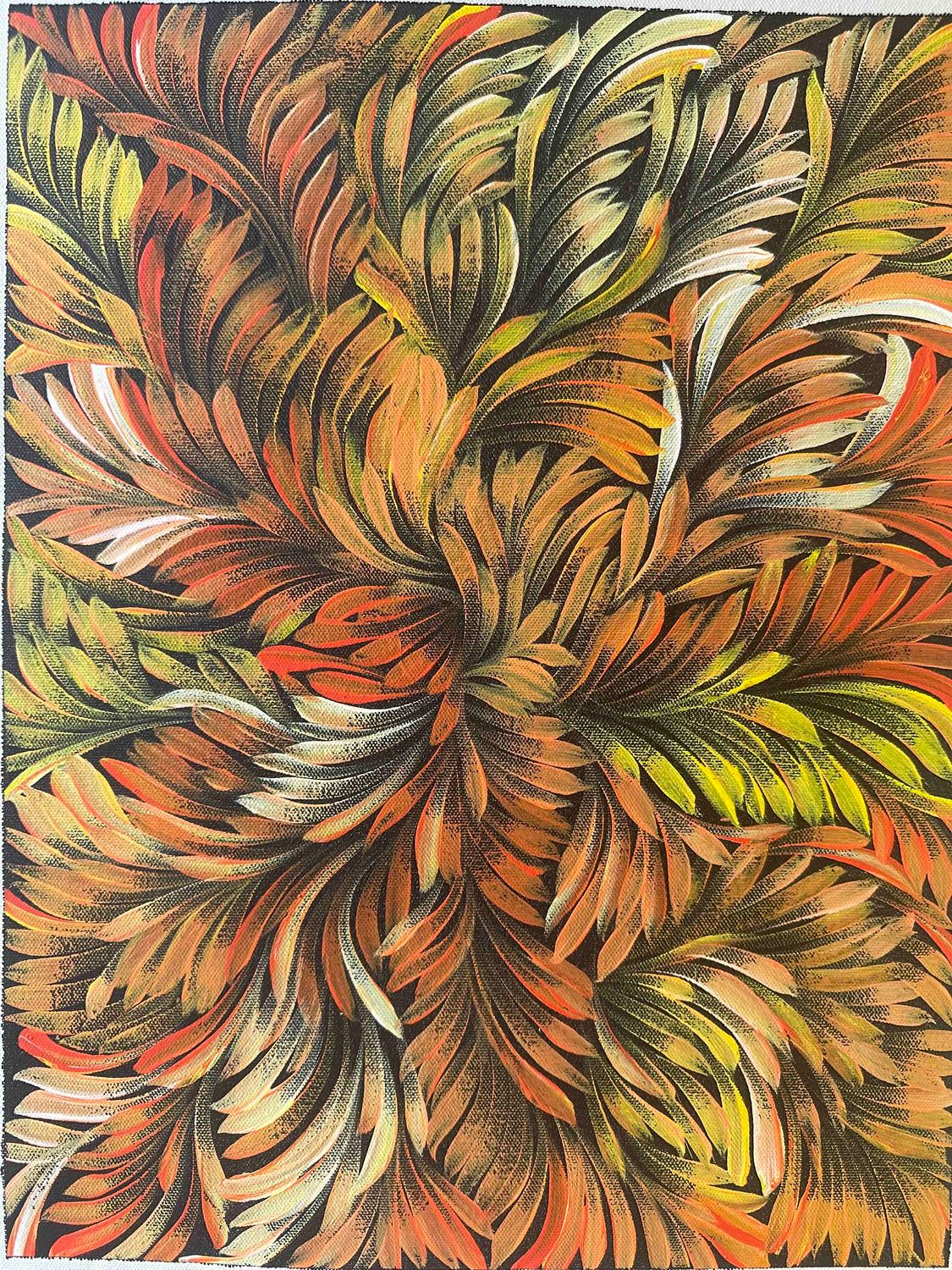 Jacinda Hayes: Capturing Bush Medicine Leaves in Art, 32x42cm FJ463