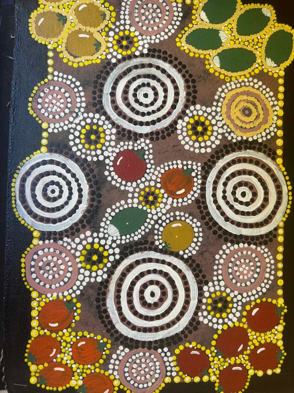 Bush Food Celebration by Jessica Sullivan, 32x51cm CAN-RT061JS