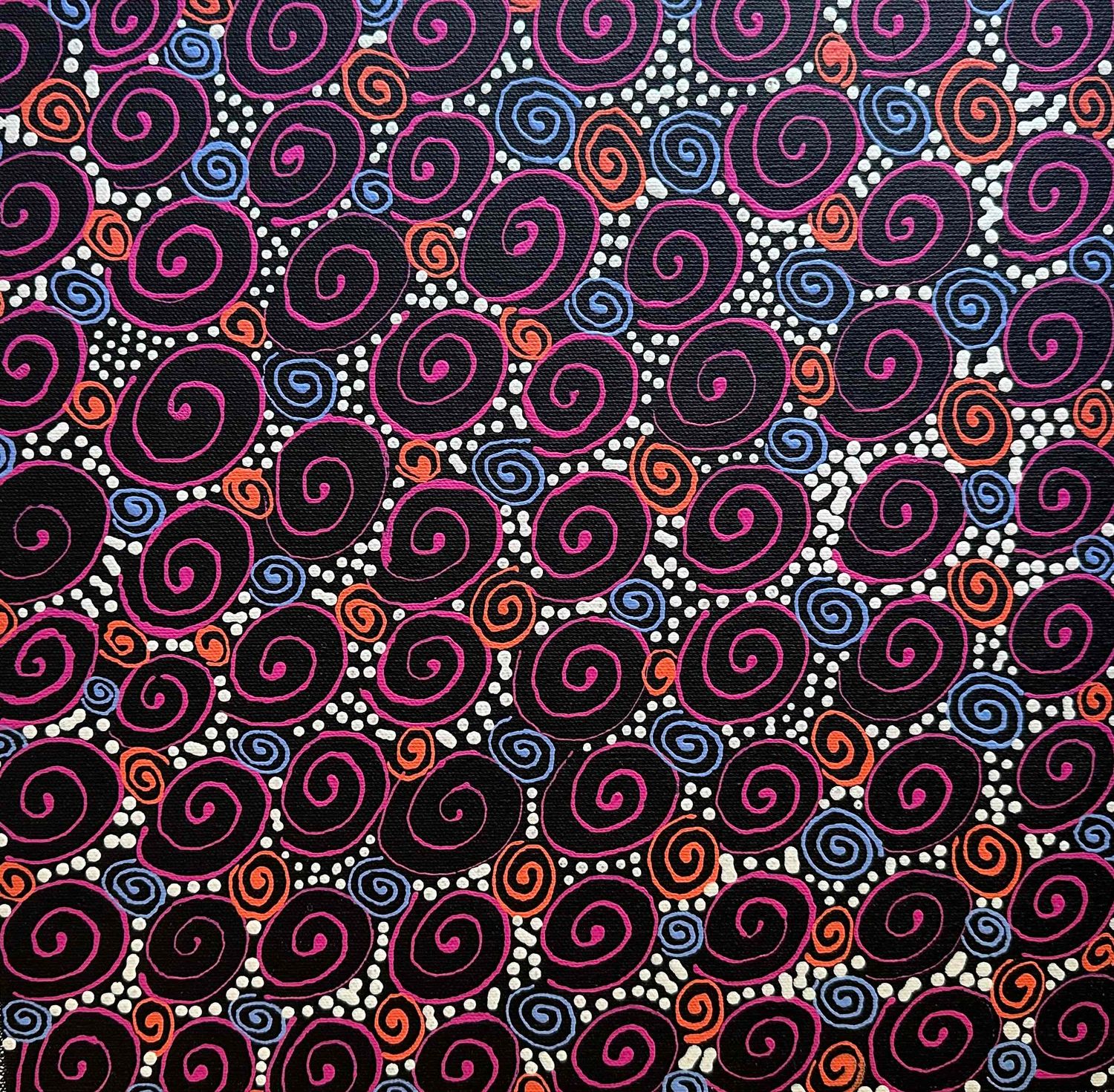 Willy Willy dry weather wind by Claire E. Hayes Peltharre 32x32cm FJ059CEH