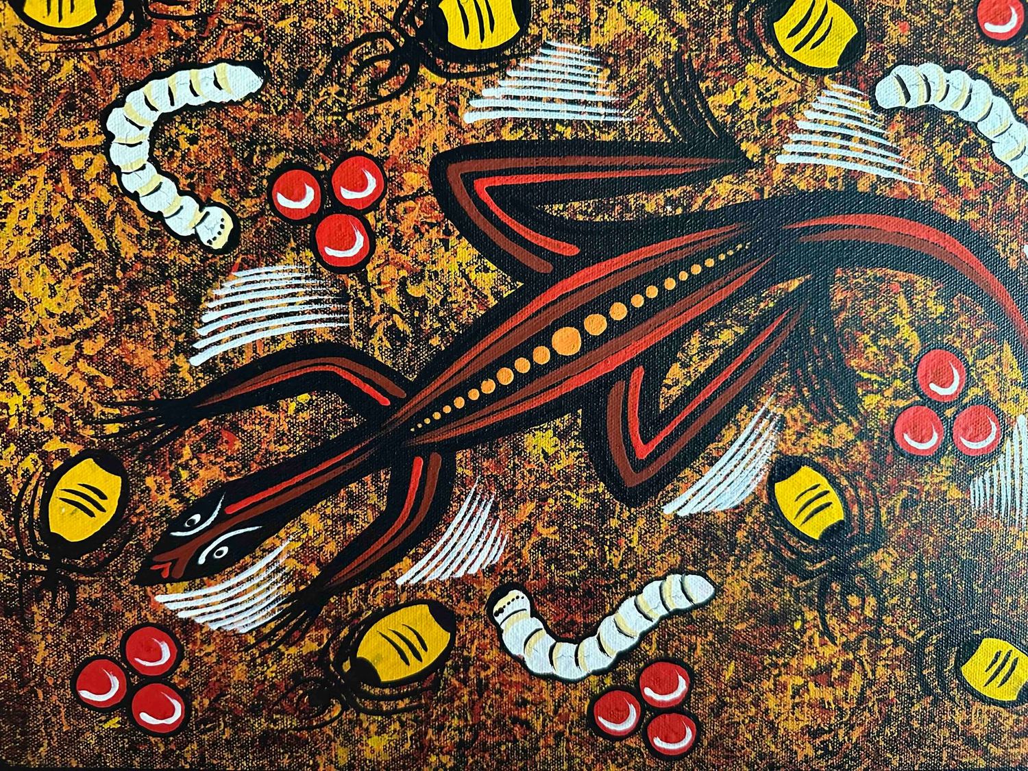 Bush Tucker by Karen Taylor 30x40cm FJ709KT