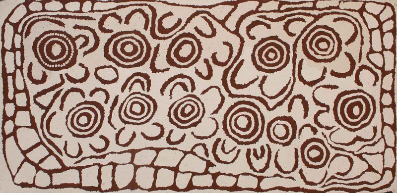 Minyma Tingari 2000 by Ningura Napurrula 123x60cm 4214NN