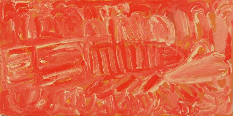 Martuwarra'08 by Sonia Kurarra, 30x60cm, Cat 10591SK