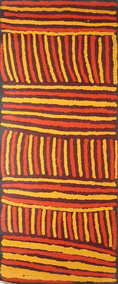Women's Dreaming, 2001 by Nancy Ross Nungurrayi 51x122cm 6453NN