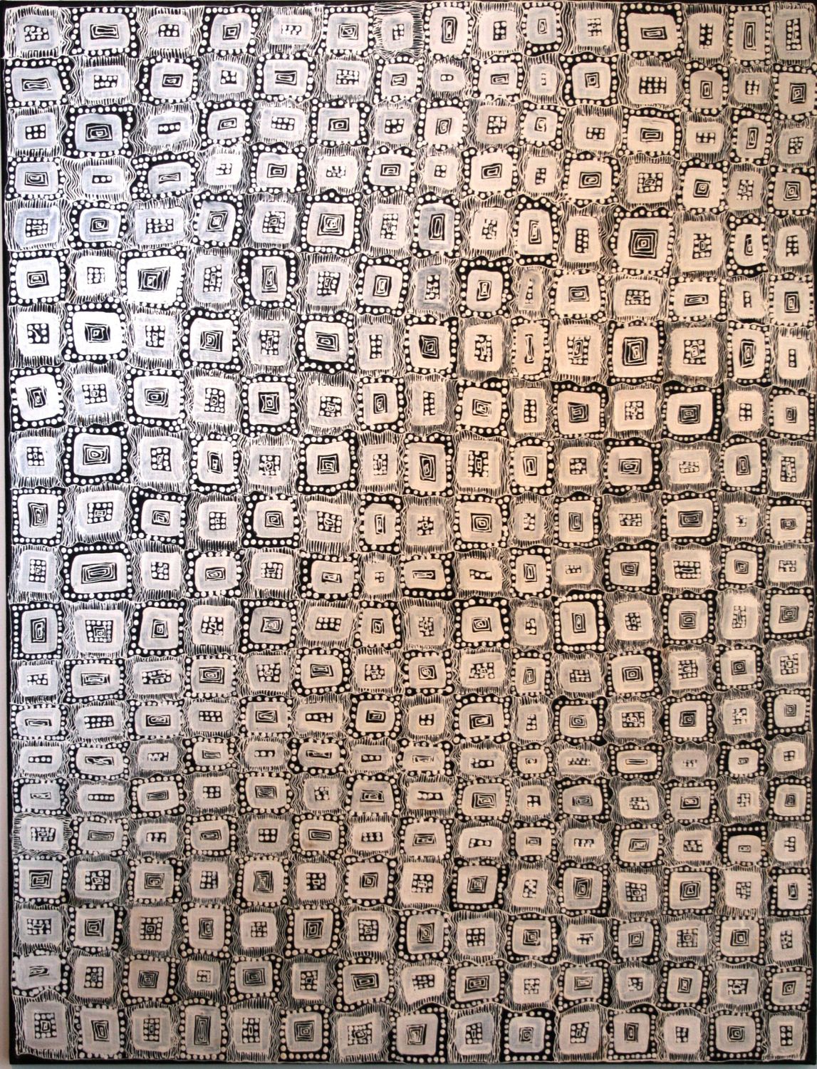 Thirsty Lands by Janelle Napaltjarri Stockman, 120x90cm 10467JS