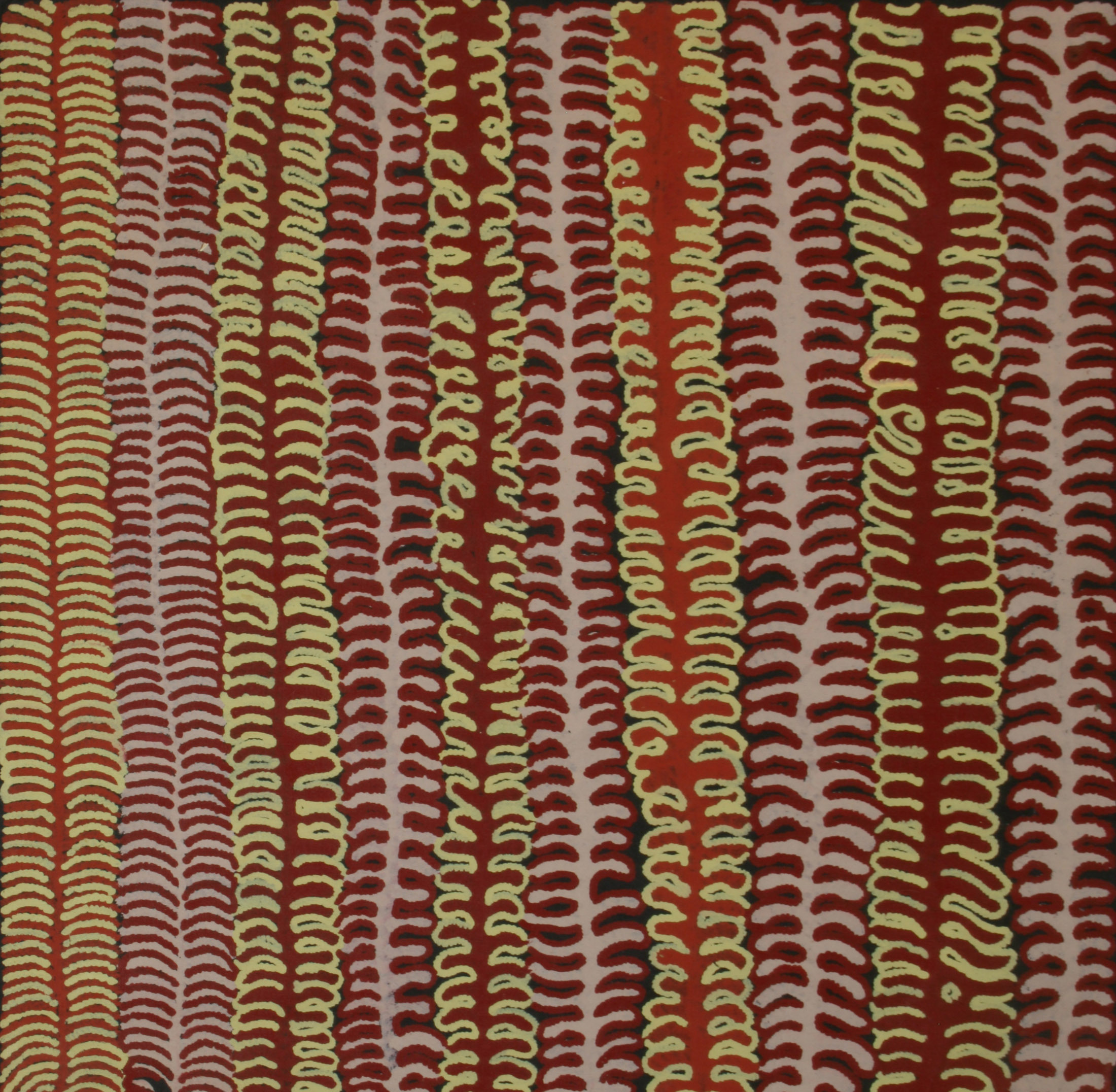 Bush Medicine Leaf Dreaming by Abie Loy Kemarre, 92x92cm