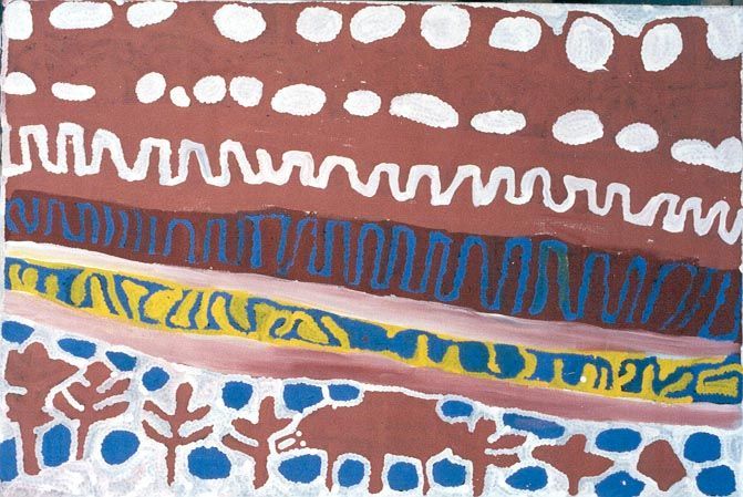 Tali Tali Dreaming 1997 by Alice Nampitjinpa Dixon, 91x137cm 2416AN
