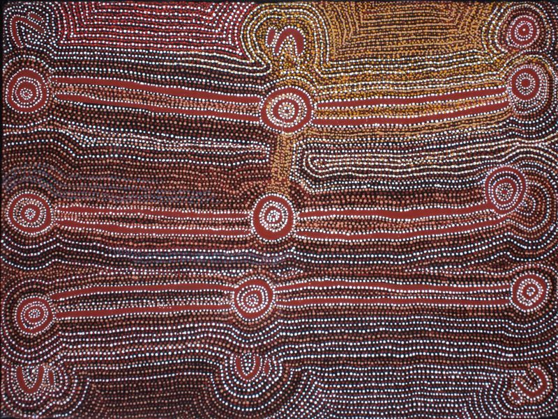 Jungunpa by Polly Napangardi Watson 76 x 100cm
