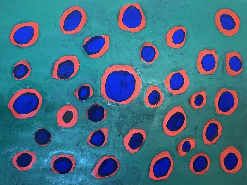 Billabongs by Daisy Japulija, 57x76cm WOP19