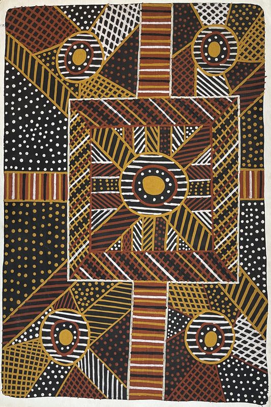 Owl Dance by Matthew Freddy Puruntatamer, Arches Paper 38x56cm WOP2