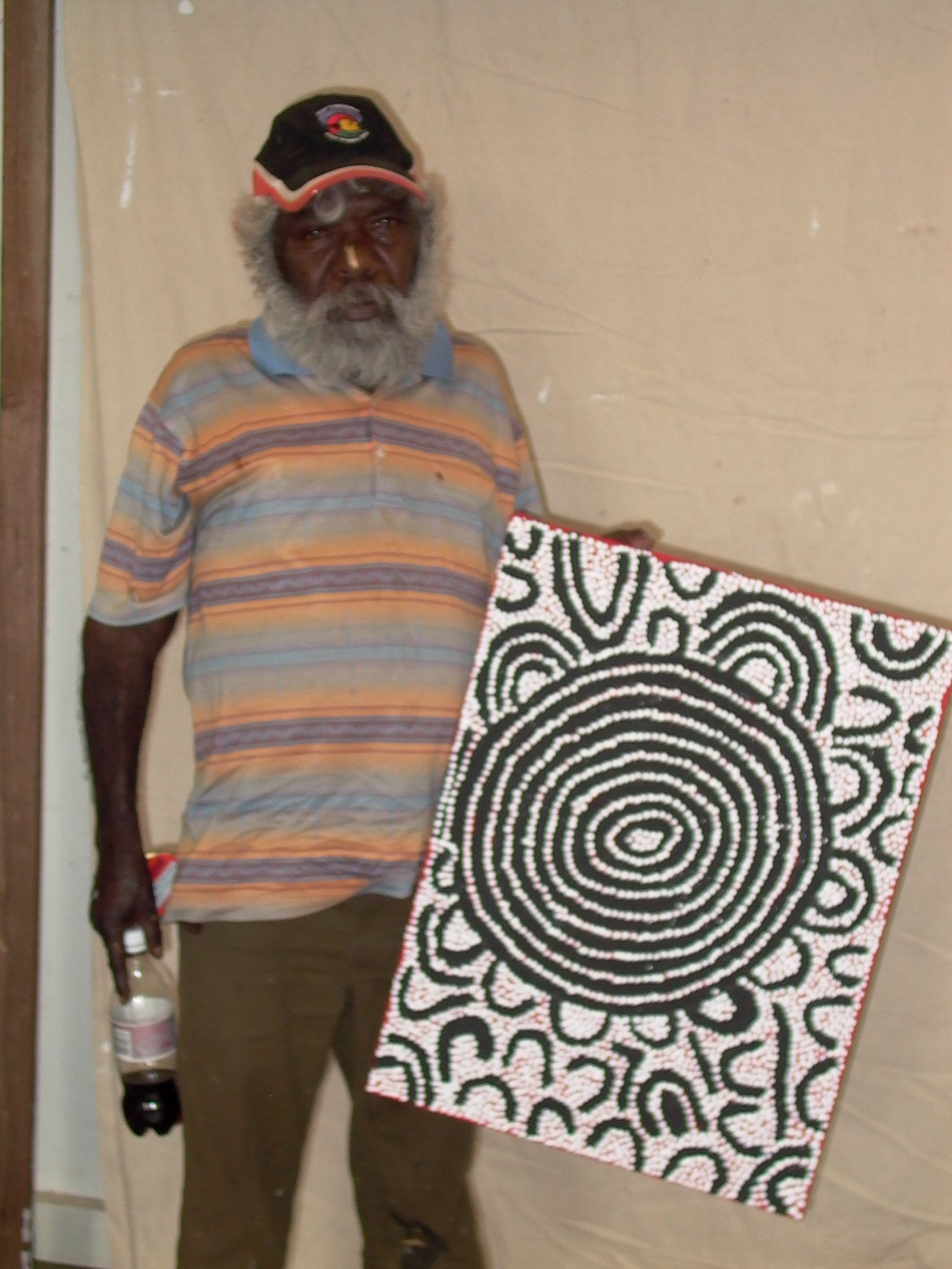 Tingari Cycle, 2006 by Barney Campbell Tjakamarra 41x61cm 9509BC