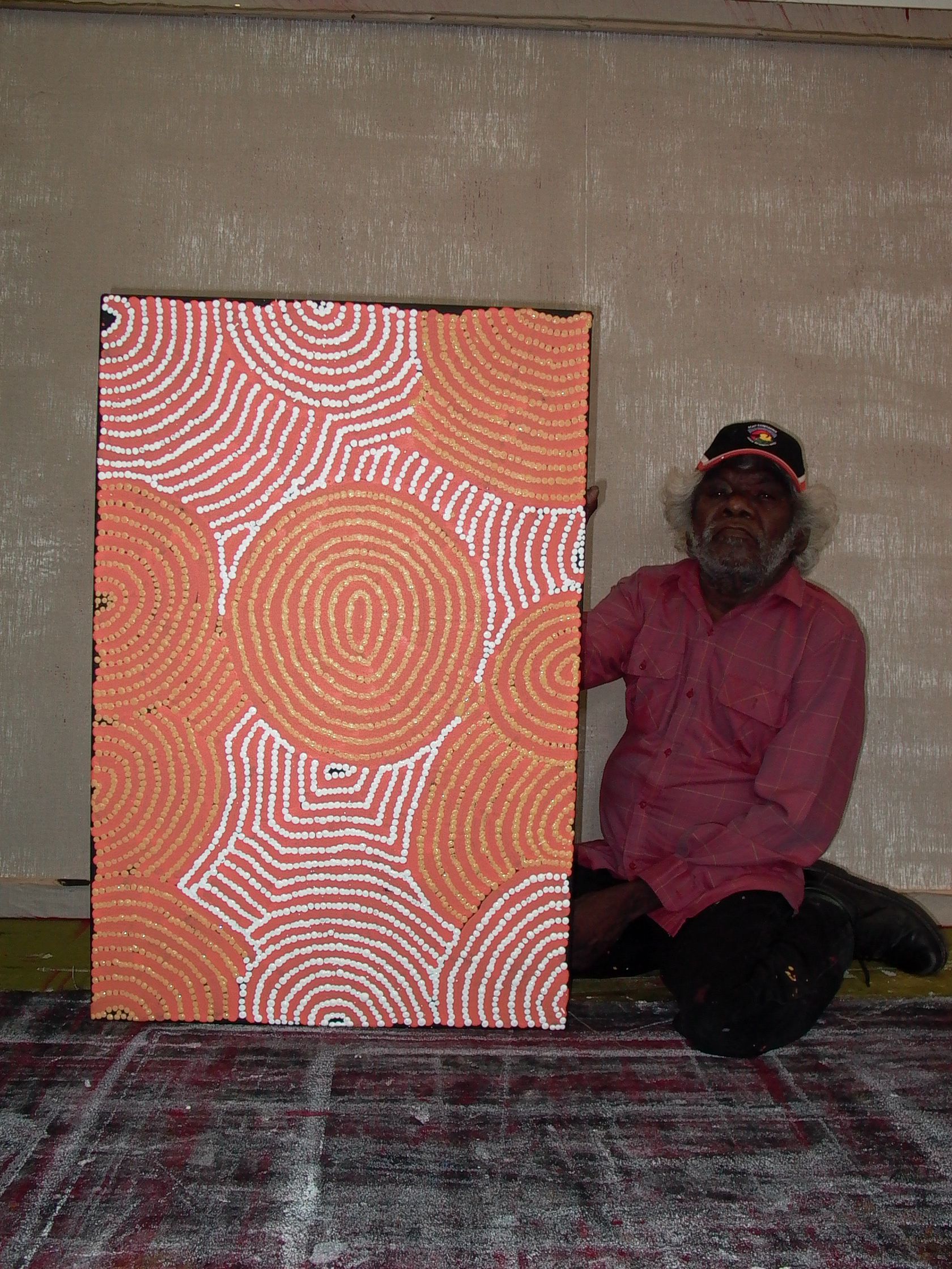 Tingari Cycle (2005) by Barney Campbell Tjakamarra 61x91cm 9367BC