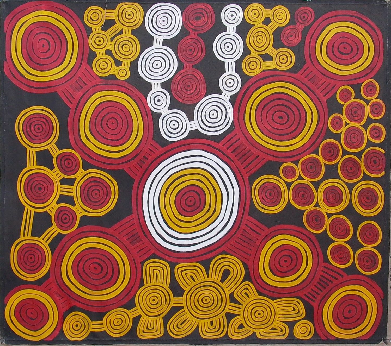 Untitled 1996 by Ronnie Tjampitjinpa, 160x141cm 2226RT