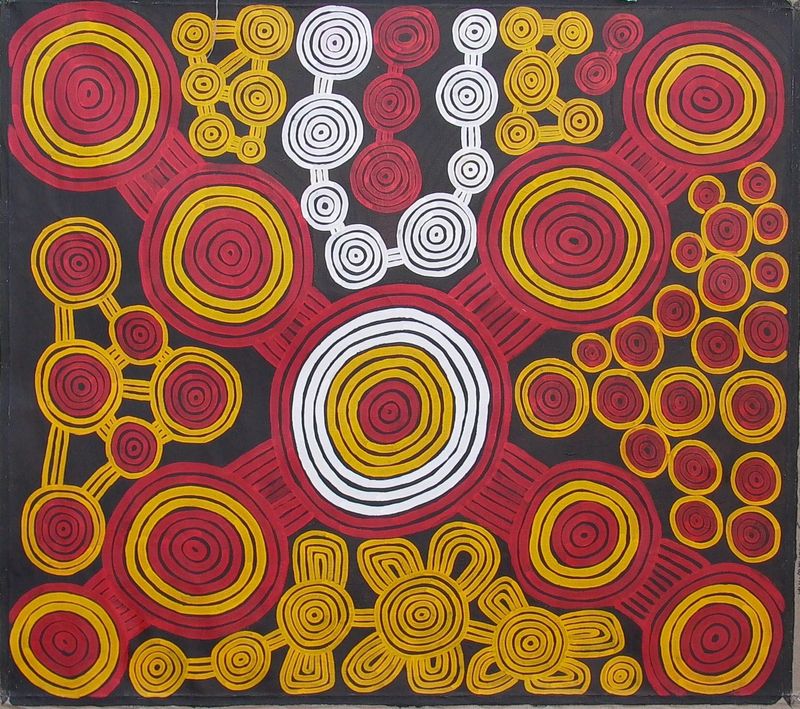 Untitled 1996 by Ronnie Tjampitjinpa, 160x141cm 2226RT